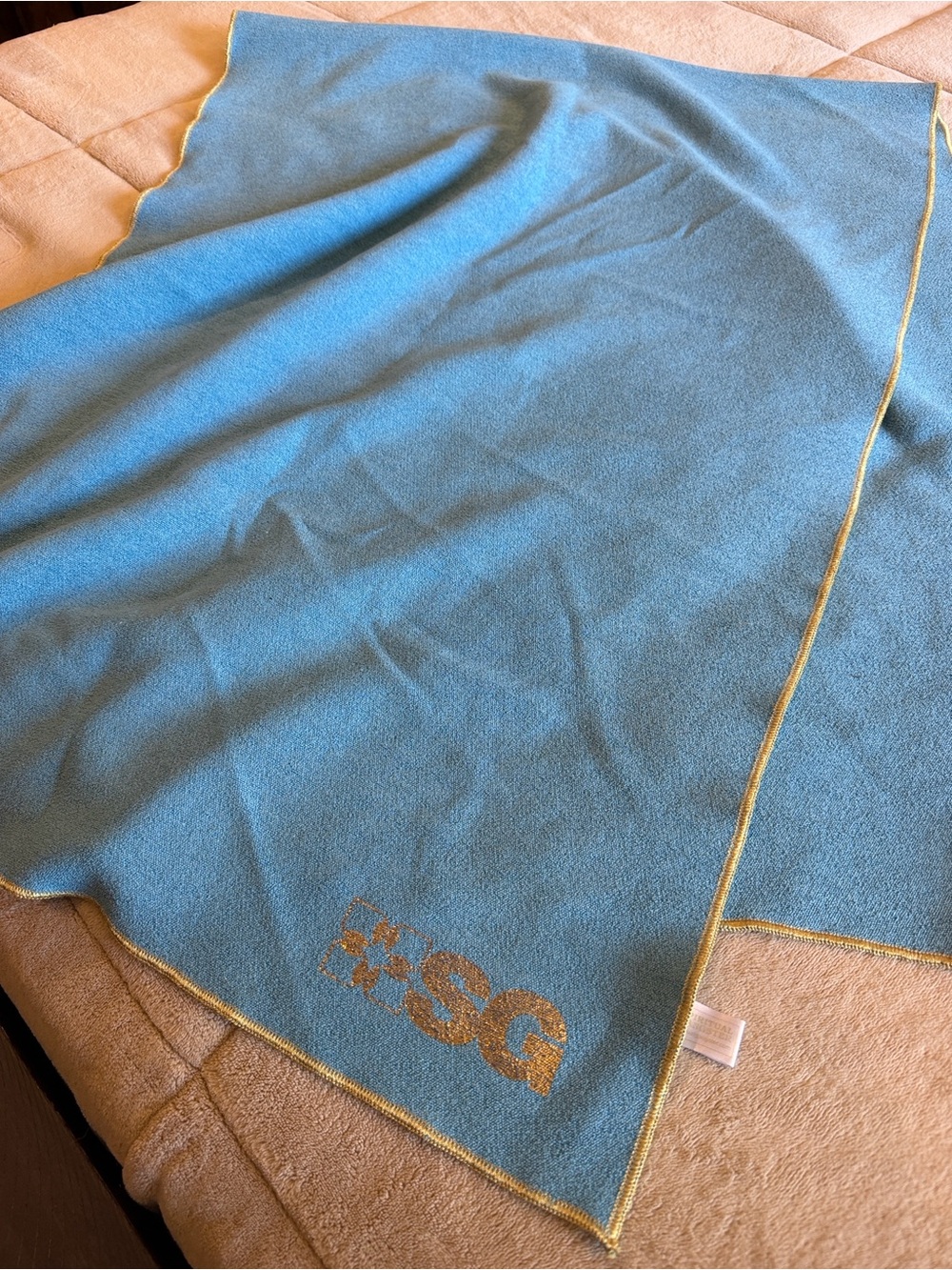 Spiritual Gangster Turquoise Magic Carpet Yoga Towel 🧘🏼‍♀️